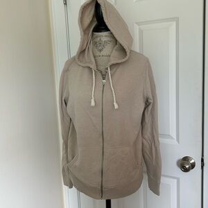 Victoria’s Secret zip up hoodies tan size large